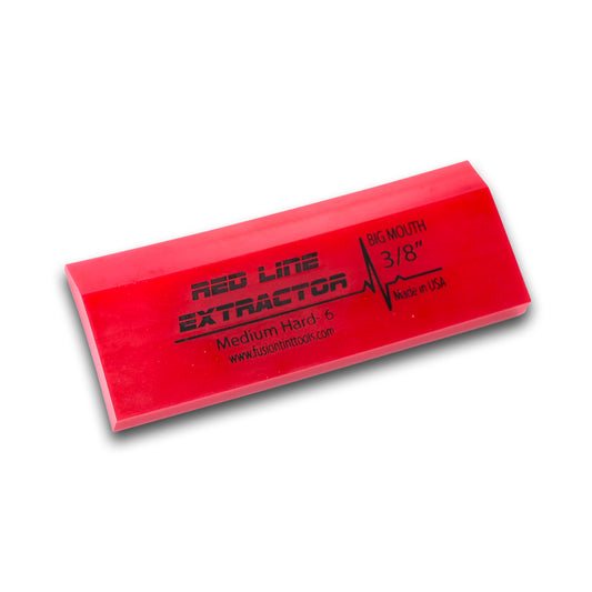 5” Red Line Extractor 3/8" Thick Single Bevel Squeegee Blade
