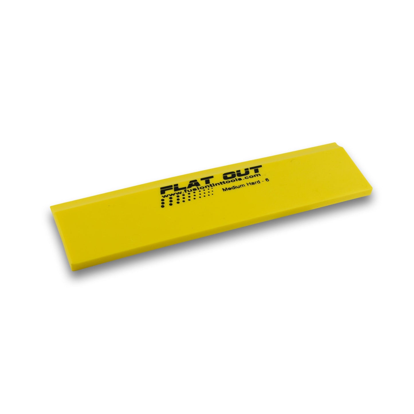 8" Yellow Flat Out Squeegee Blade