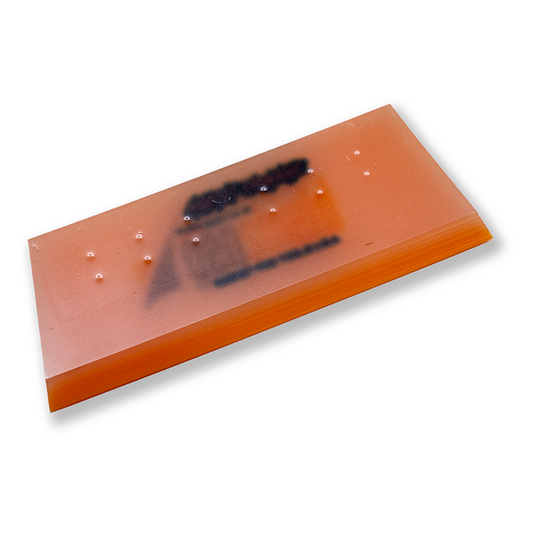 Geoshield 5 Inch Agent Orange 90 Duro HyperFlex Squeegee Blade