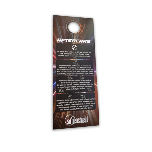 Auto Warranty Hang Tags (50 Pack)