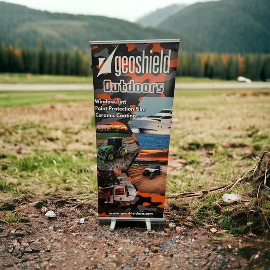 Outdoors Standup Banner