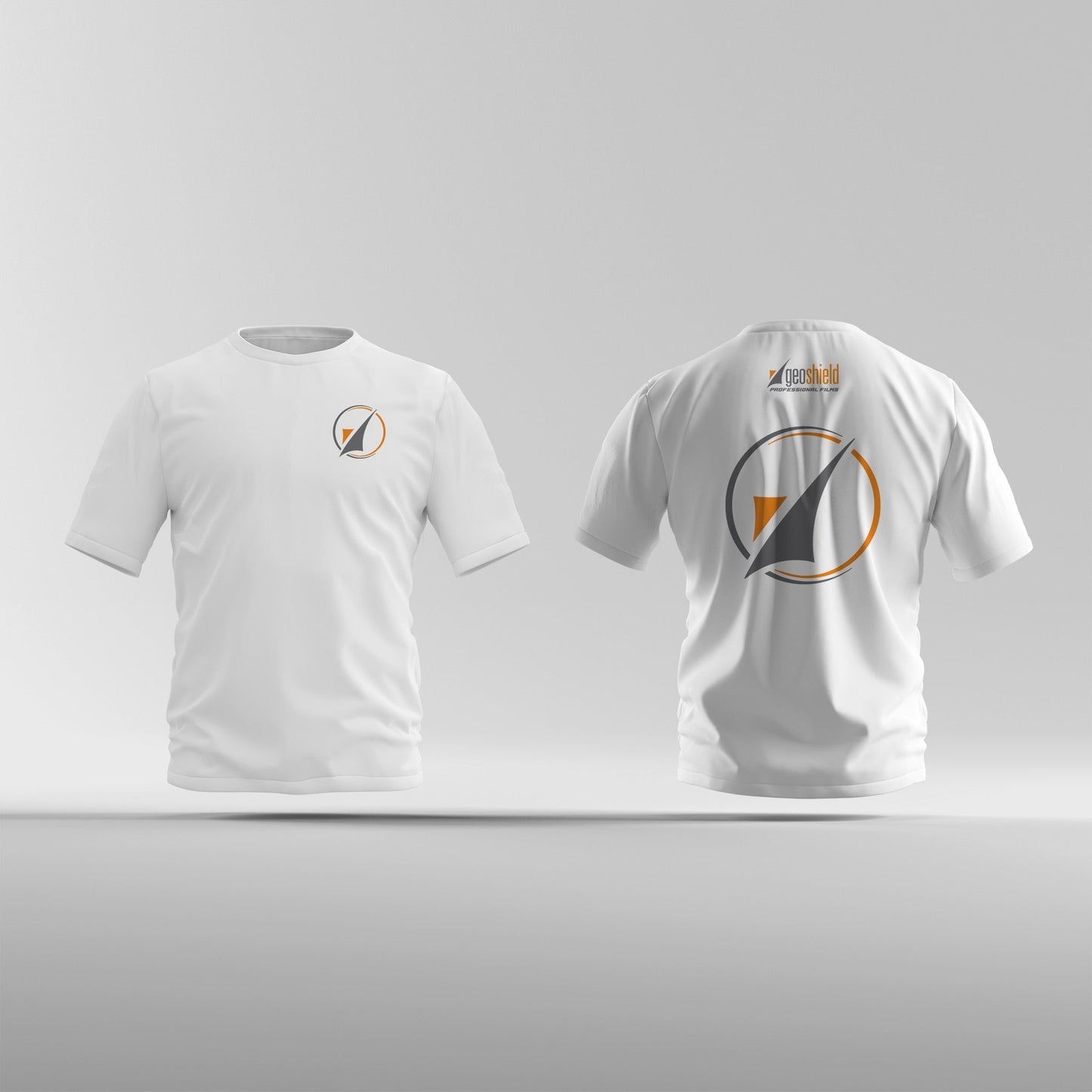 Geoshield Circle Logo T-Shirt - White