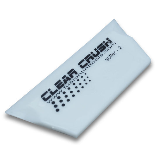 5” Clear Crush Cropped Squeegee Blade