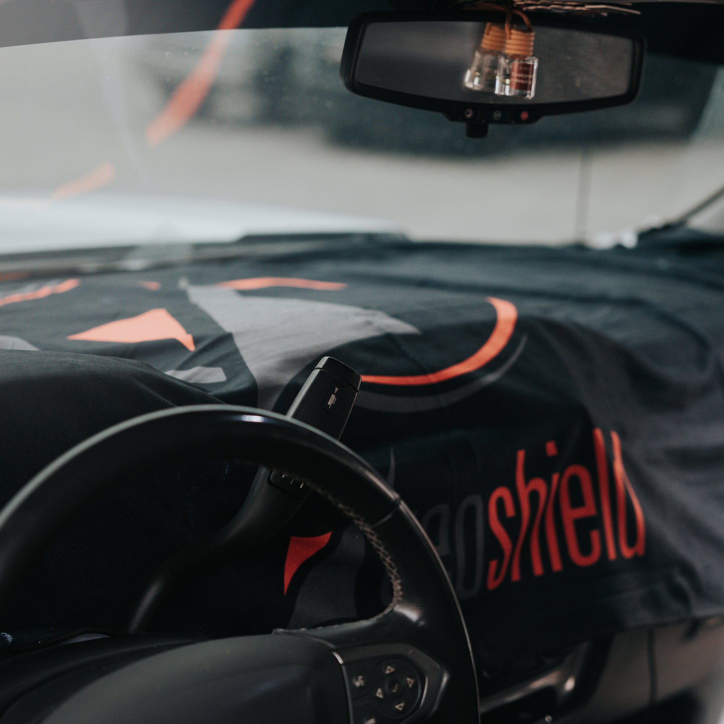 Black Geoshield Dash Towel