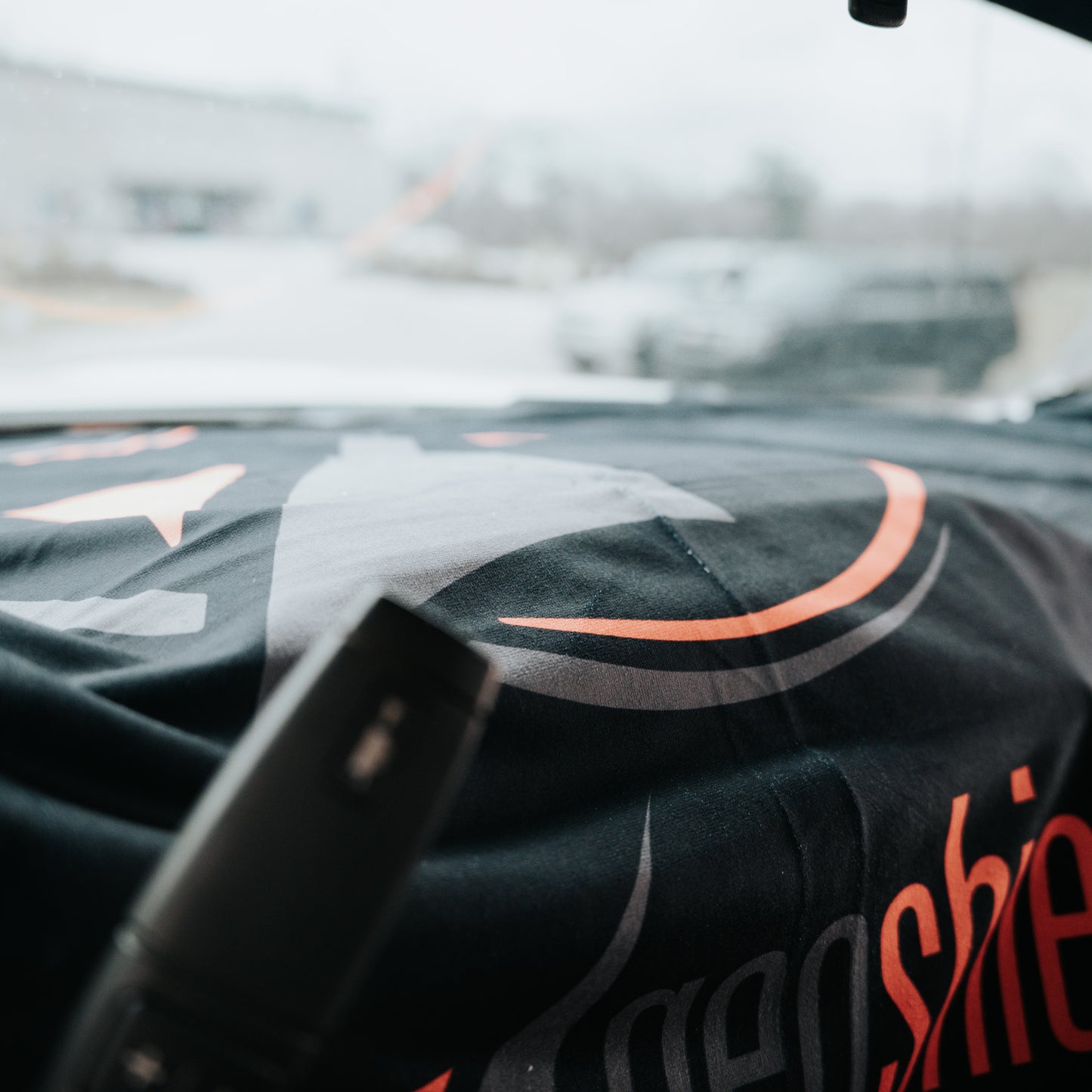 Black Geoshield Dash Towel