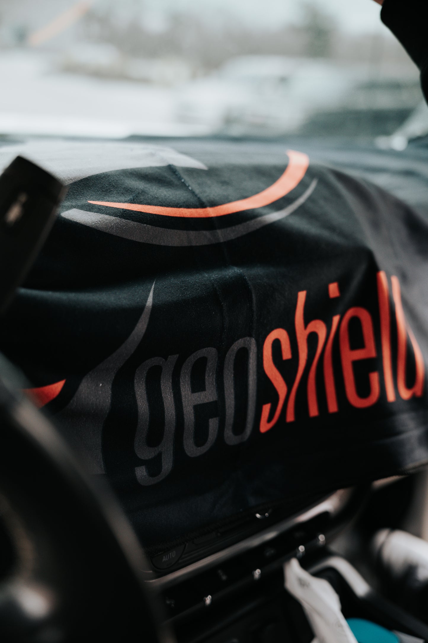Black Geoshield Dash Towel