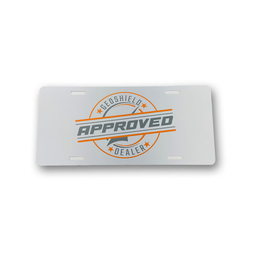 Geoshield Approved Dealer Plate