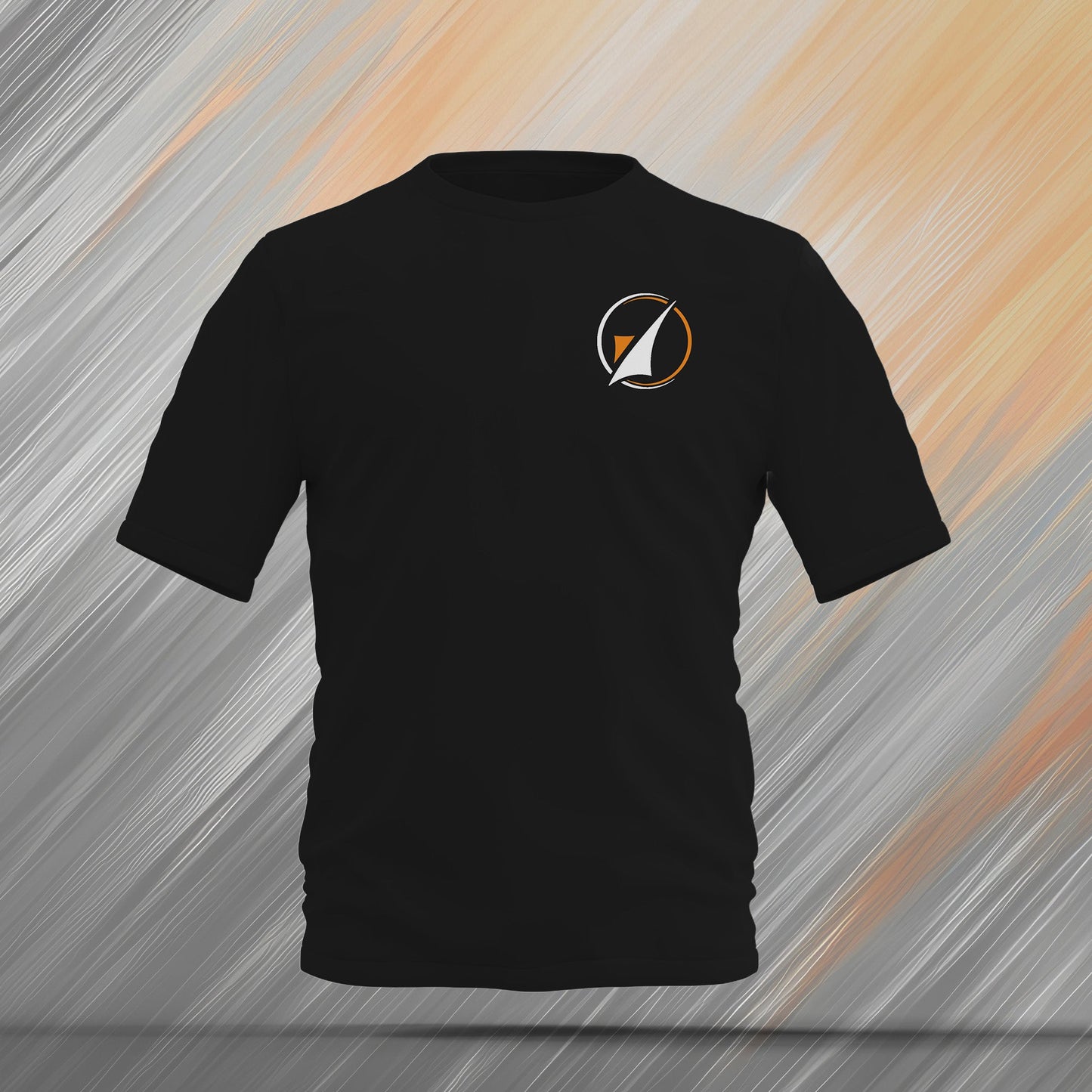 Geoshield Circle Logo T-Shirt - Black