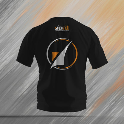Geoshield Circle Logo T-Shirt - Black