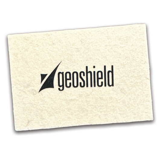 Geoshield Branded Felt Card