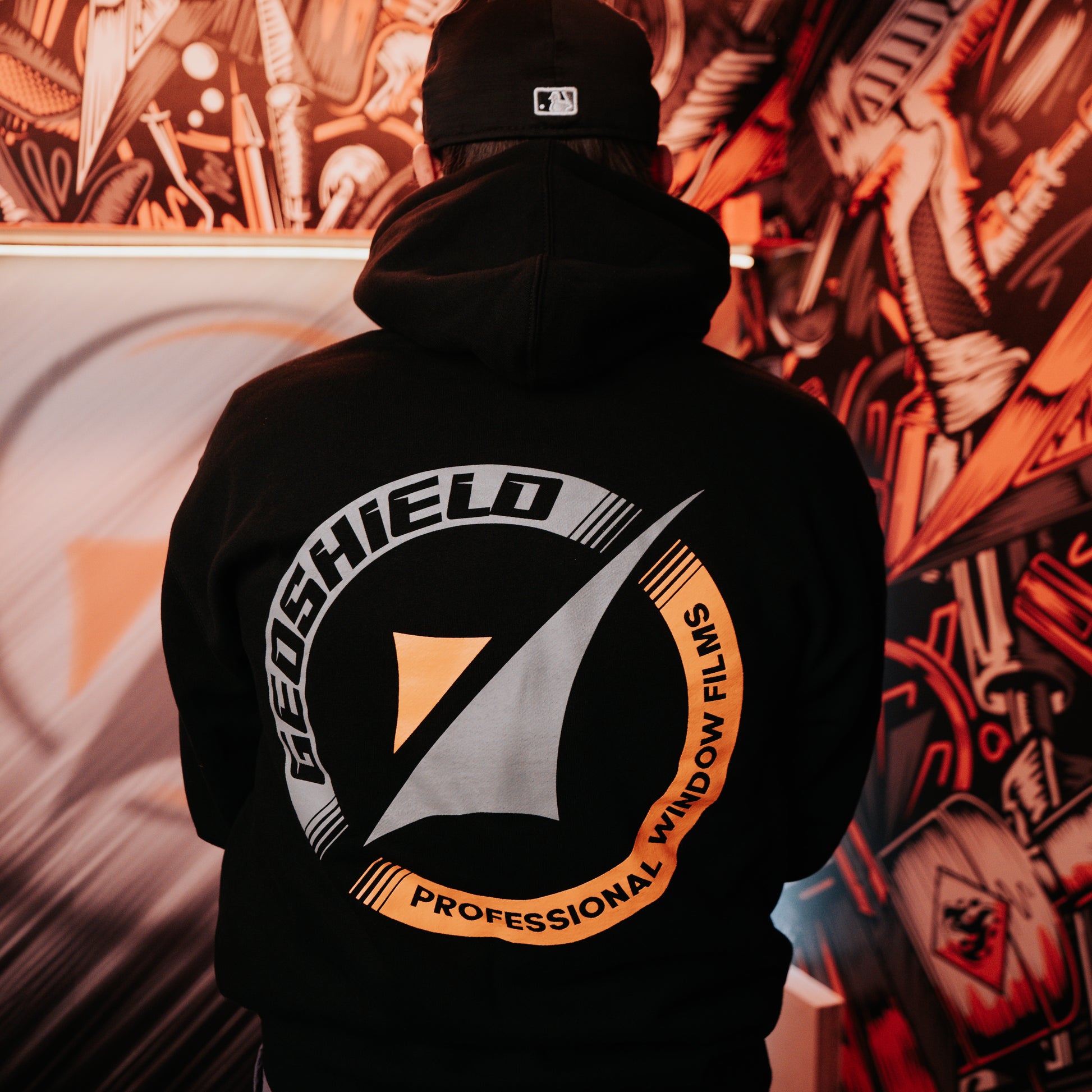 Geoshield Tire Letter Hoodie