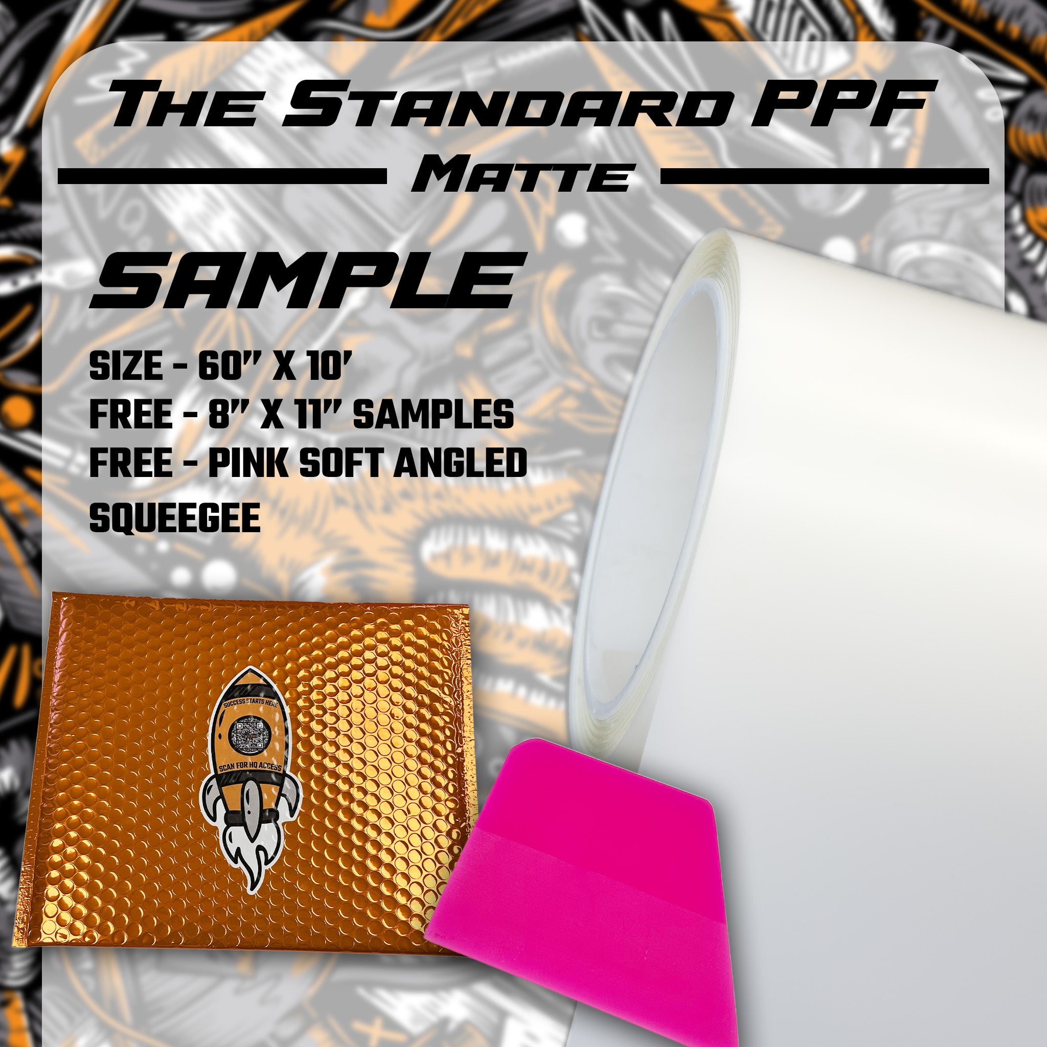 The Standard PPF Sample Success Kit - Matte Clear