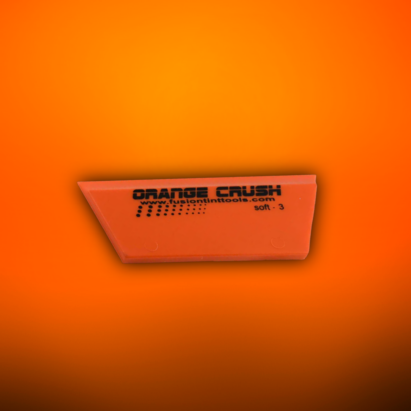5” ORANGE CRUSH SQUEEGEE BLADE Cropped Geoshield Window Films