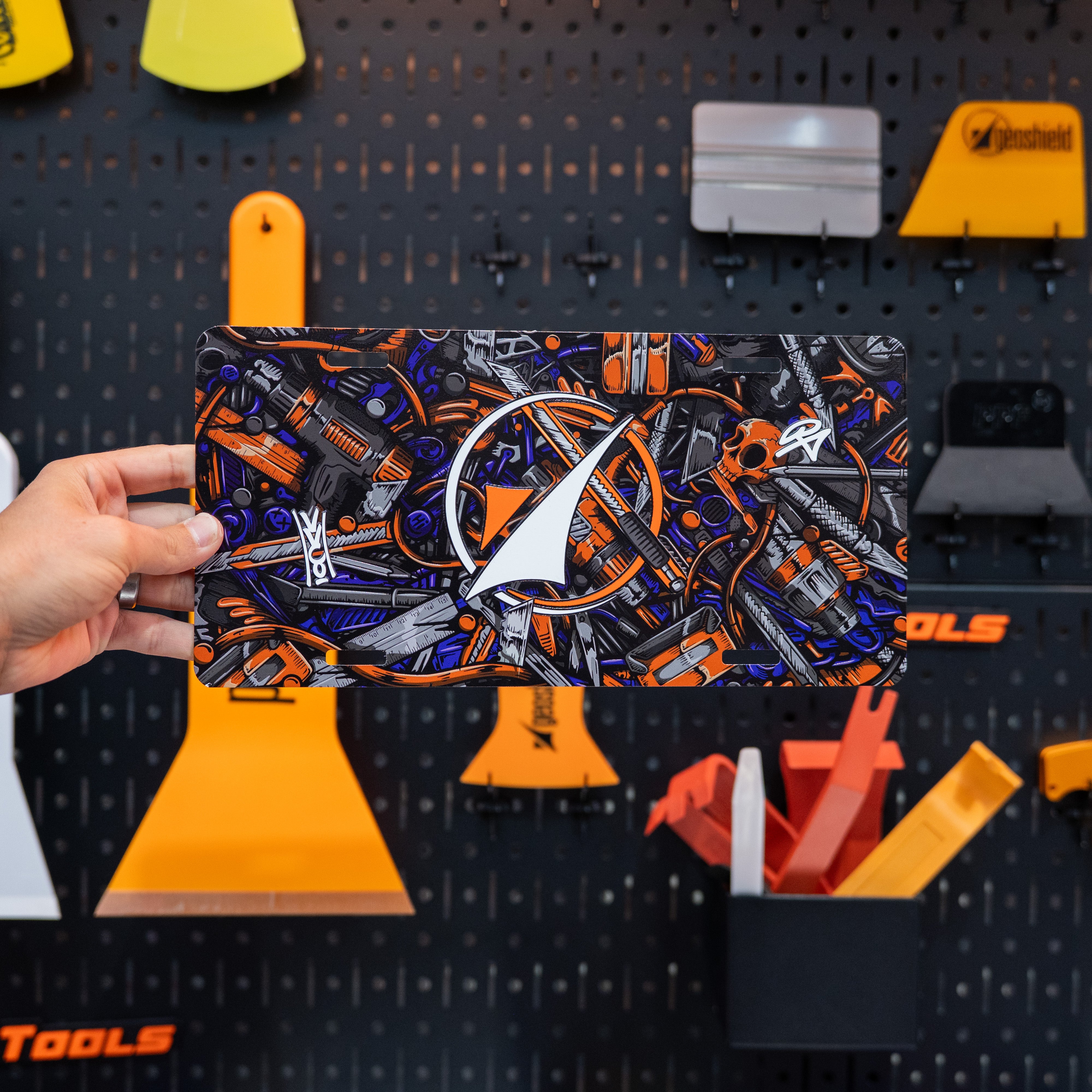 Geoshield x Backpocket License Plate – Dealer Exclusive
