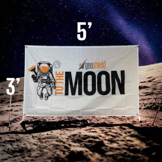 To The Moon Flag