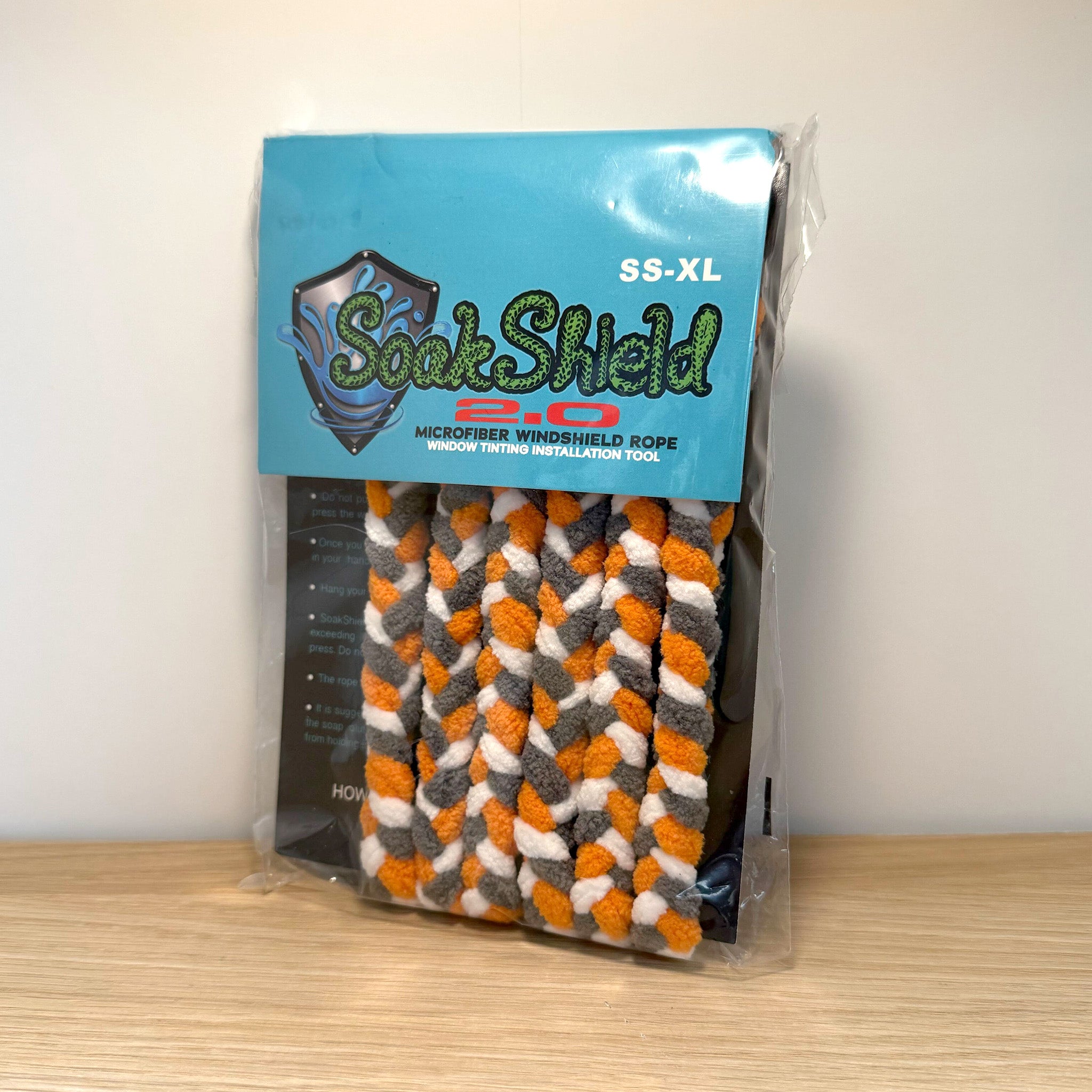 SoakShield XL Microfiber Windshield Rope – Geoshield USA
