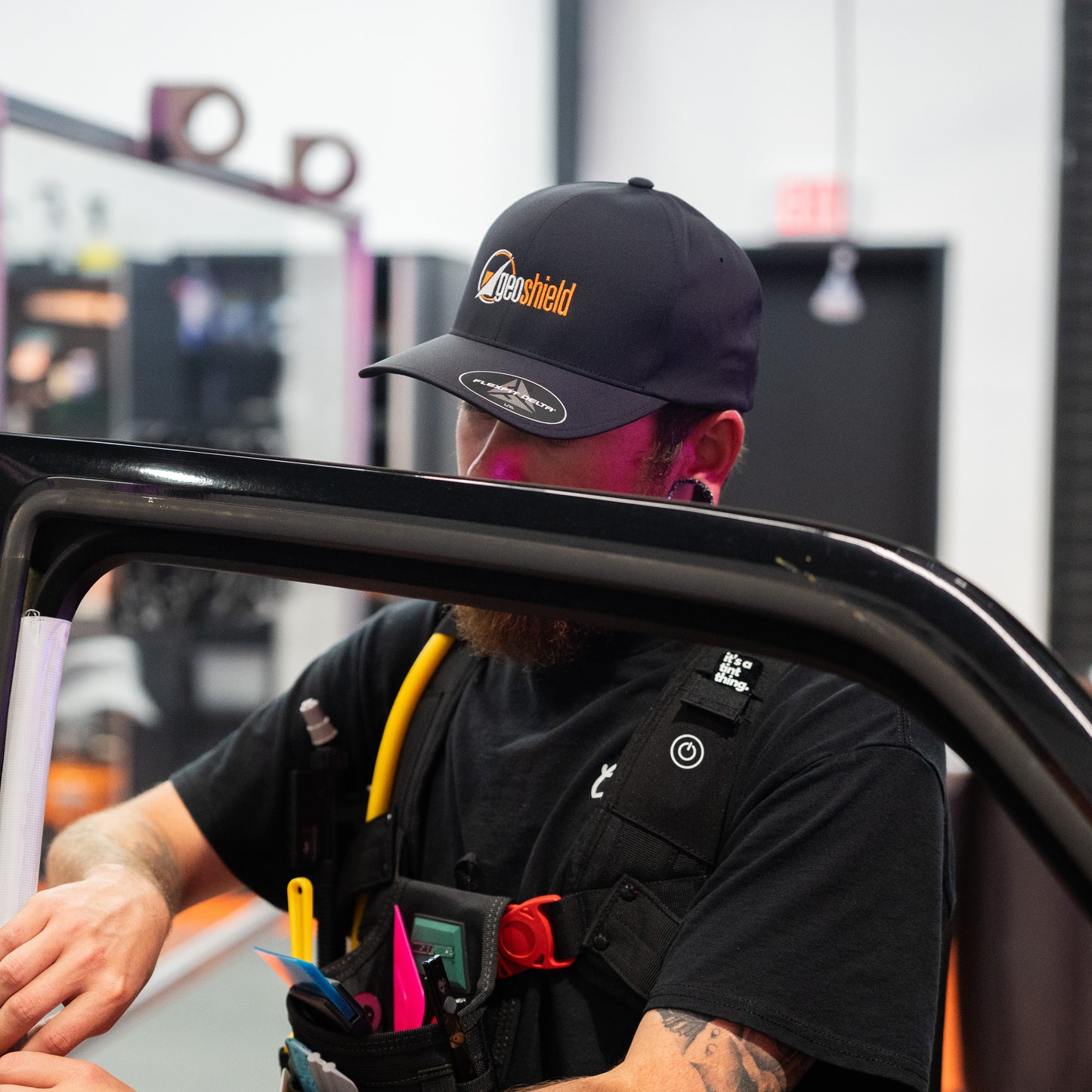 Geoshield Embroidered Flexfit Delta Hat