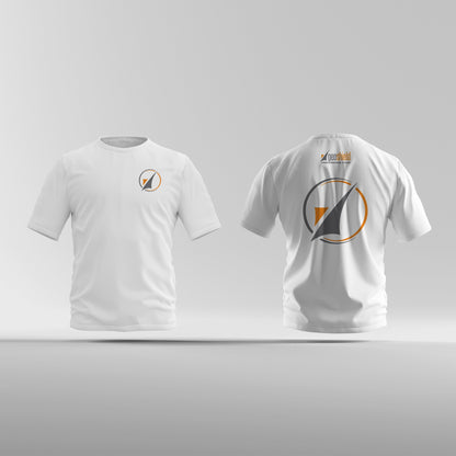 Geoshield Circle Logo T-Shirt - White