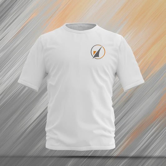 Geoshield Circle Logo T-Shirt - White