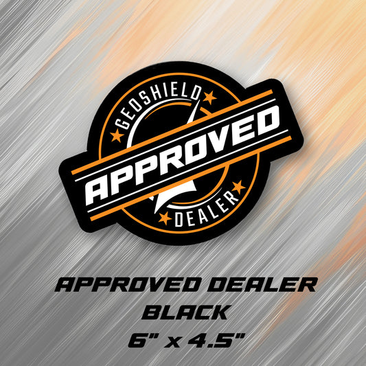 Geoshield Approved Dealer Sticker