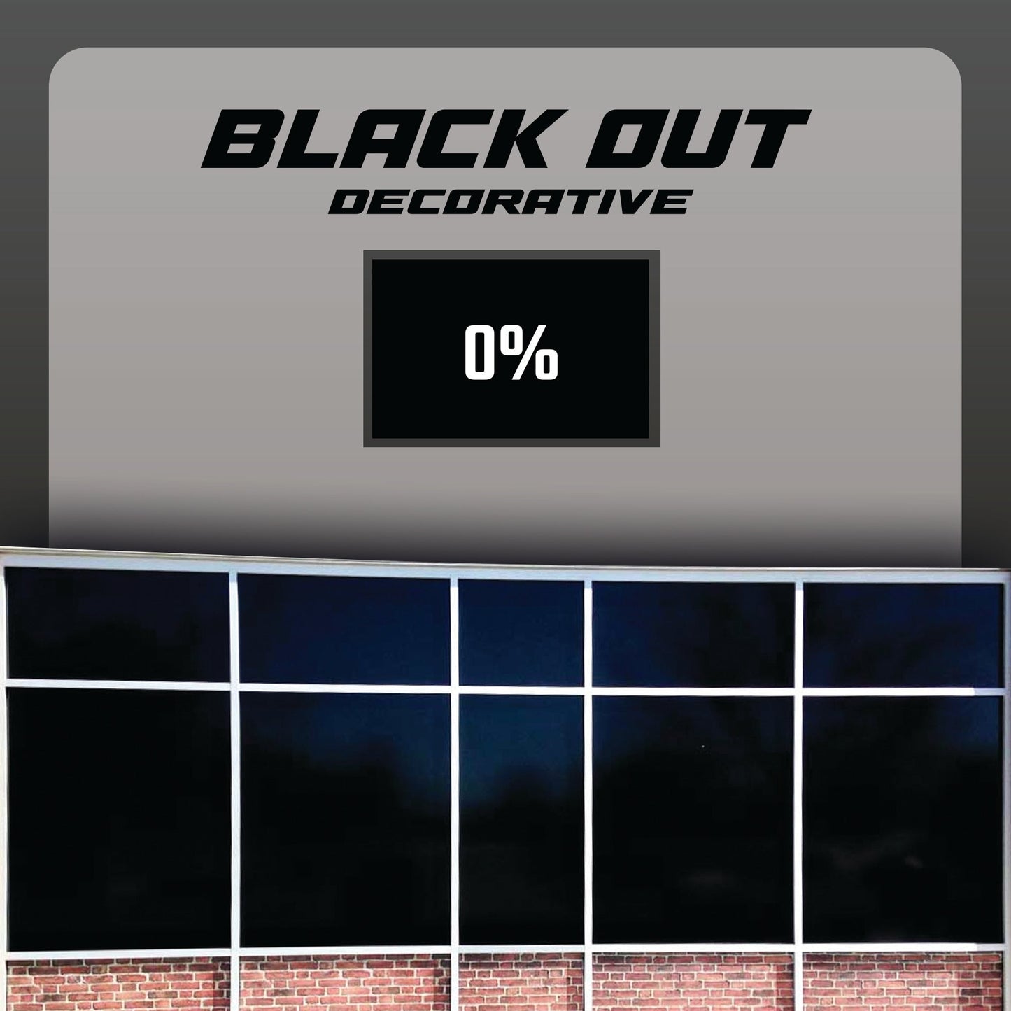 Blackout Privacy Film