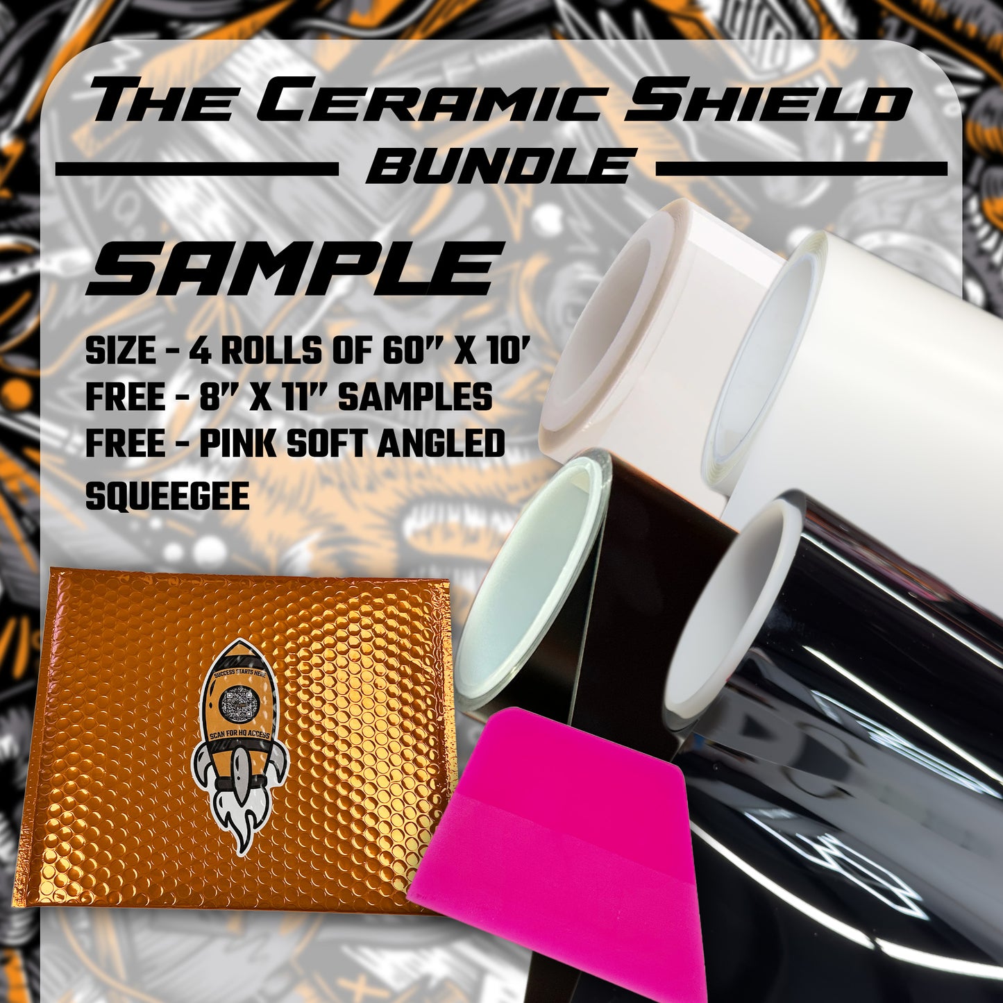 Ceramic Shield PPF Sample Success Kit - All Colors