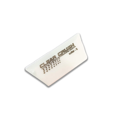 5” Clear Crush Cropped Squeegee Blade
