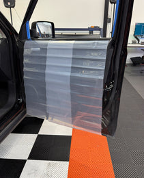 Adjustable Split Door Panel Guards