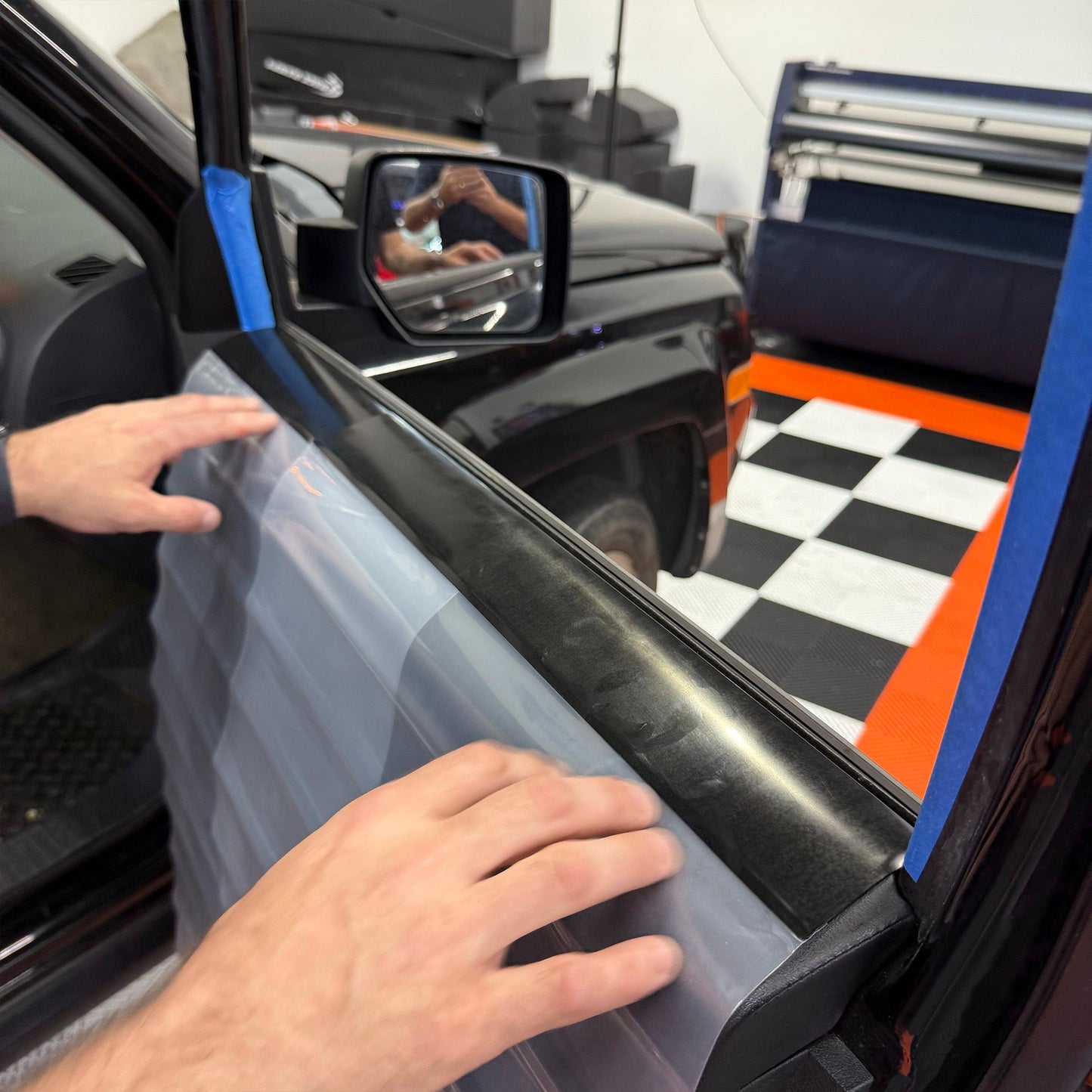 Adjustable Split Door Panel Guards