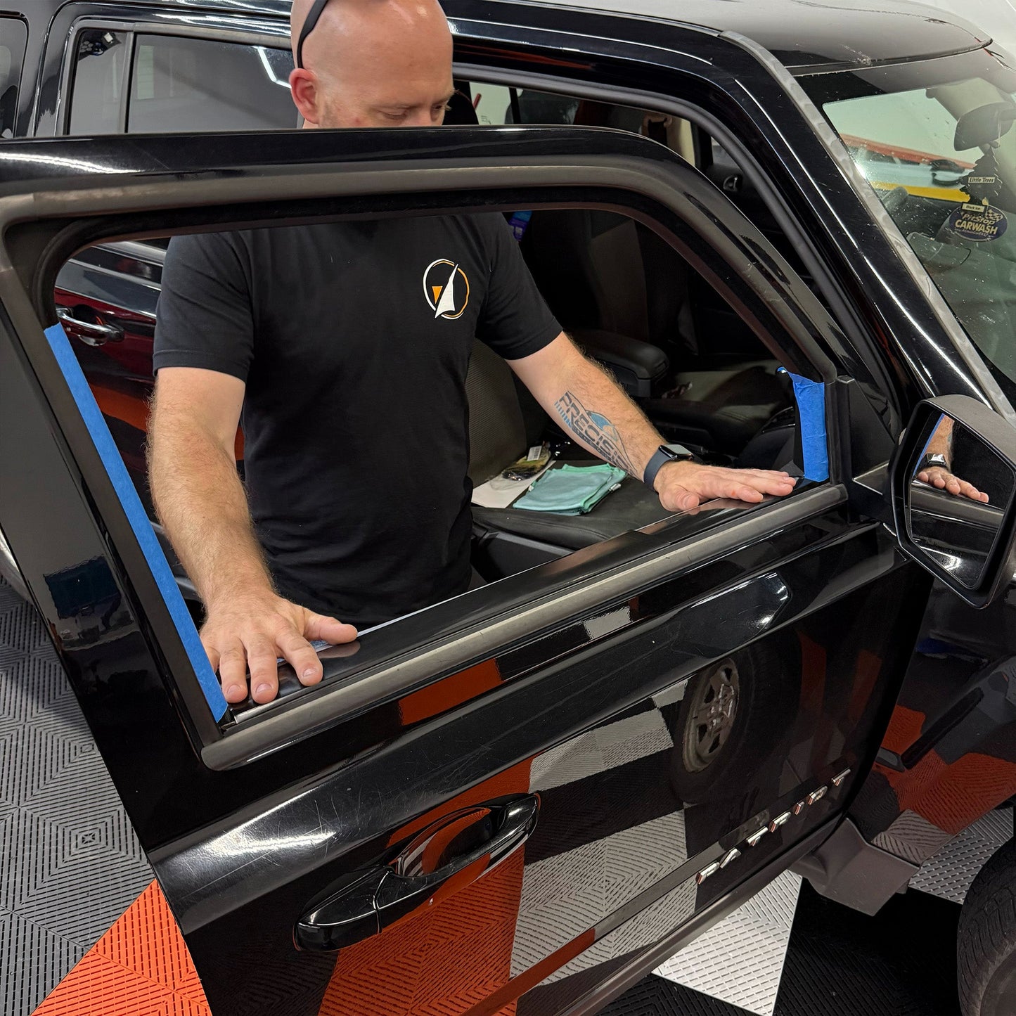 Adjustable Split Door Panel Guards