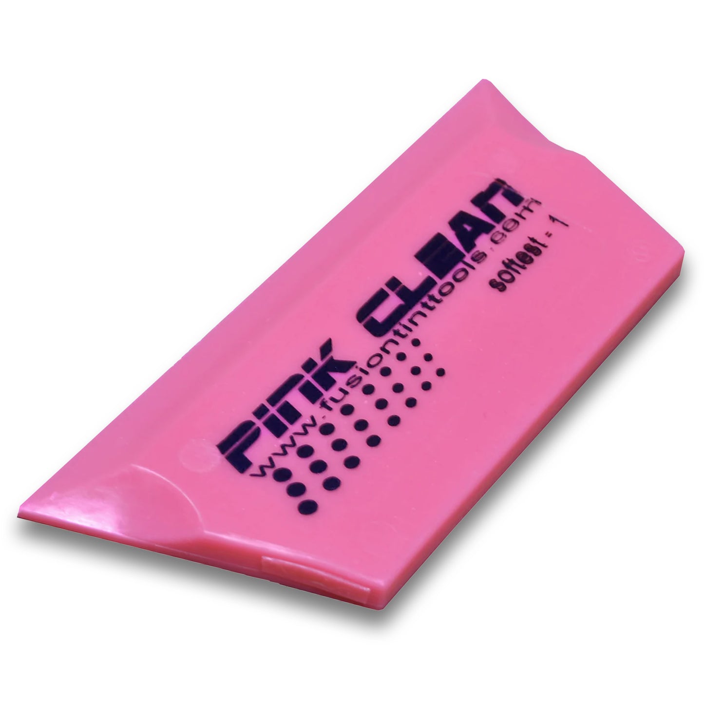 5” Pink Clean Cropped Squeegee Blade