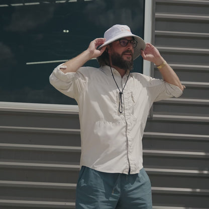 Geoshield Embroidered New Era Bucket Hat