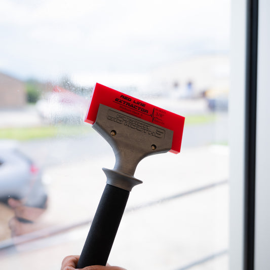 5" Red Line Extractor 3/8” Thick NO BEVEL Squeegee Blade