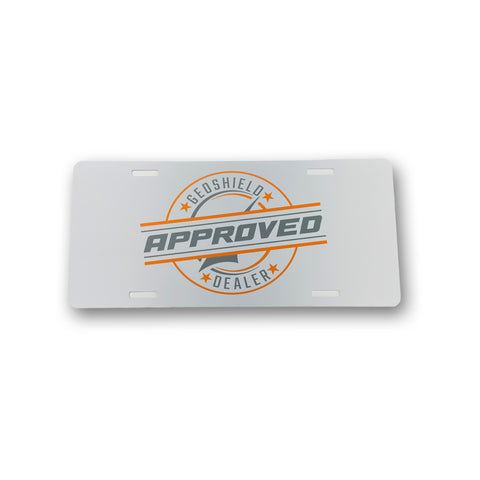 Geoshield Approved Dealer Plate