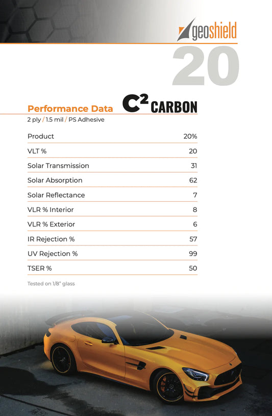 C2 Carbon 20% 36"x100' Discounted 25% Off Save $63.75!